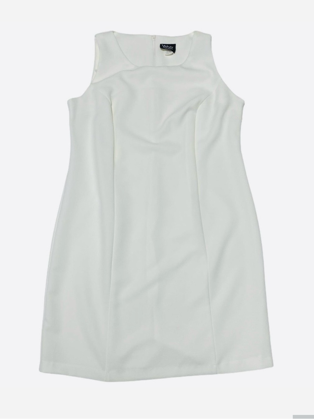 VANY Woman NY Mini White Sheath Dress Size 16W
